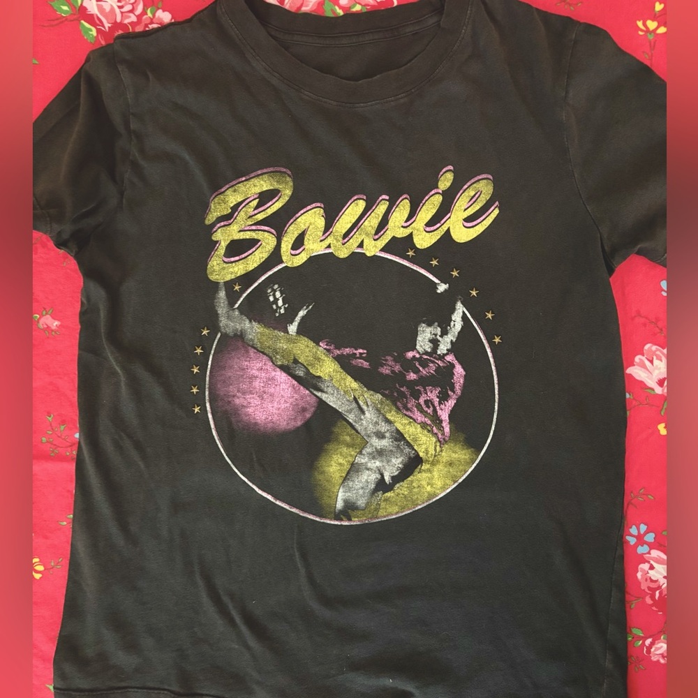 Black Distressed T-Shirt